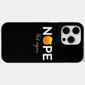 Anti-Trump - Nee, niet weer Halloween Edition I Case-Mate iPhone Case (Achterkant (horizontaal))