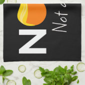 Anti-Trump - Nee, niet weer ik Theedoek (Gevouwen)