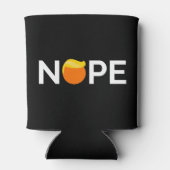 Anti-Trump - Nope Edition Blikjeskoeler (Achterkant)