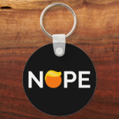 Anti-Trump - Nope Edition Sleutelhanger (Voorkant)