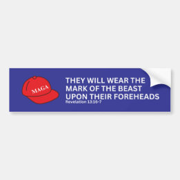 Anti-Trump Openbaringen Vers Bumpersticker