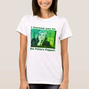 Anti-Trump Poetins T-shirt voor de predikant