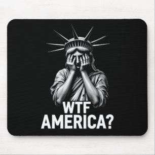 Anti-trump Politiek En Democratie Wtf Amerika 2  Muismat