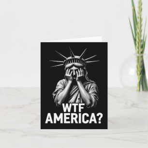 Anti-Trump Politieke en Democratie WTF Amerika 2 Kaart
