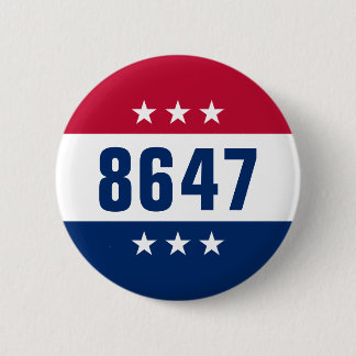 Anti-Trump politieke mening Ronde Button 5,7 Cm