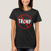Anti-Trump Politieke Vrouwen T-shirt (Voorkant)