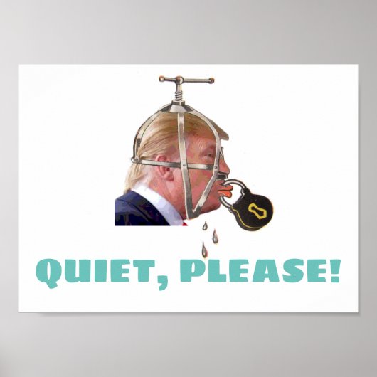 Anti-Trump Poster (Voorkant)