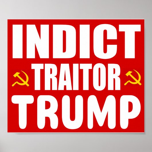 Anti-trump-Poster Poster (Voorkant)