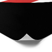 anti-Trump pro-democratie Poster (Hoek)