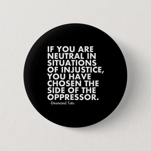 Anti Trump Protest Ronde Button 5,7 Cm (Voorkant)