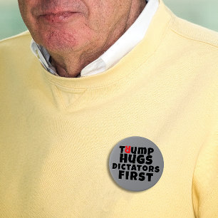 Anti-Trump-protestslogan Ronde Button 7,6 Cm