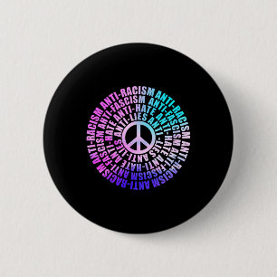 Anti Trump Racisme Fascisme leugens Haat Weerstand Ronde Button 5,7 Cm