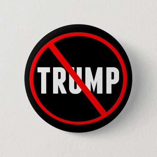 Anti-Trump-resistentie Ronde Button 5,7 Cm (Voorkant)