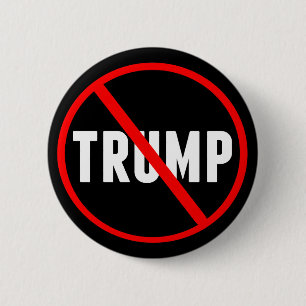 Anti-Trump-resistentie Ronde Button 5,7 Cm