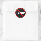 Anti-Trump-resistentie Ronde Sticker (Tas)