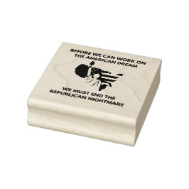 Anti Trump Rubber Stamp Rubberstempel