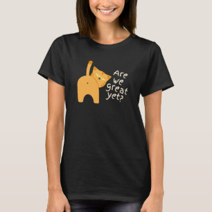Anti Trump Sarcastisch Grappige Kat Zijn We Al Gro T-shirt