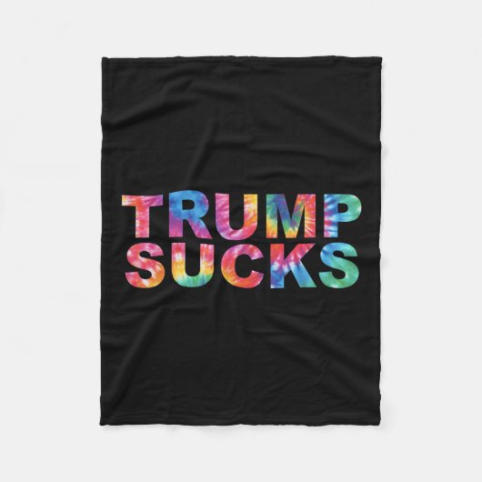 Anti Trump-Shirten Fleece Deken (Voorkant)