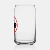 Anti Trump Simple Red Circle X Politique (Gauche)