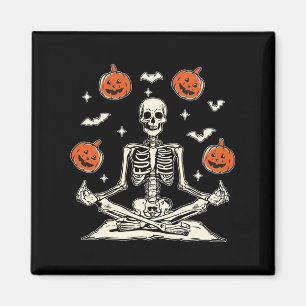 Anti Trump Skelet Halloween Lange Mouwen Magneet