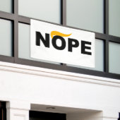 Anti Trump Spandoek (Buitenkant Gebouw)