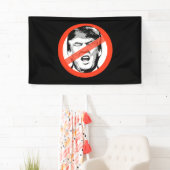 Anti-Trump Spandoek (Insitu)