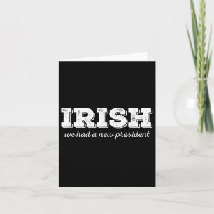 Anti Trump St. Patricks Day Iers Nieuw President Kaart