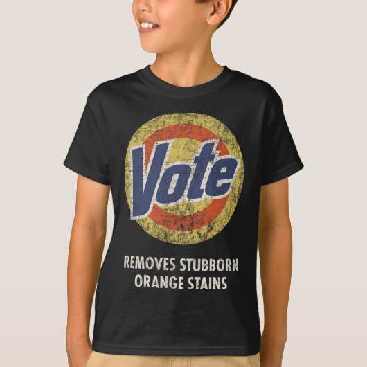Anti-Trump Stemmen Detergent Fun  T-shirt (Voorkant)