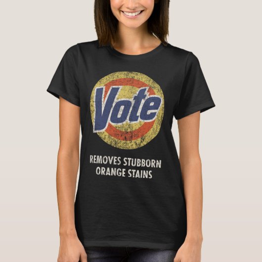 Anti-Trump Stemmen Detergent Fun  T-shirt (Voorkant)