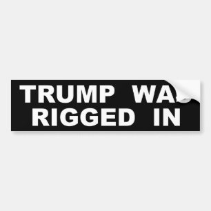 Anti-Trump-sticker Hillary won populaire stem Bumpersticker
