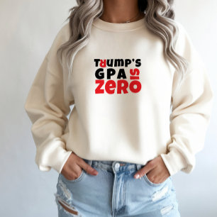 Anti-Trump studentenprotest slogan rood zwart Trui