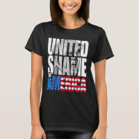 Anti Trump United Shame of America vlag
