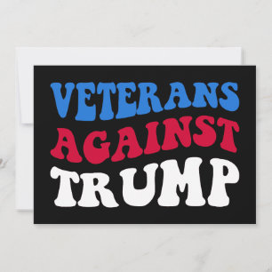 Anti-Trump - Veteranen Tegen Trump II Kaart