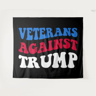 Anti-Trump - Veteranen tegen Trump II Wandkleed