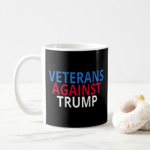 Anti-Trump - Veteranen tegen Trump Koffiemok