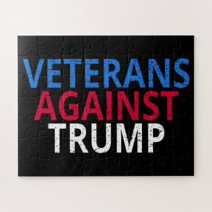 Anti-Trump - Veteranen tegen Trump Legpuzzel