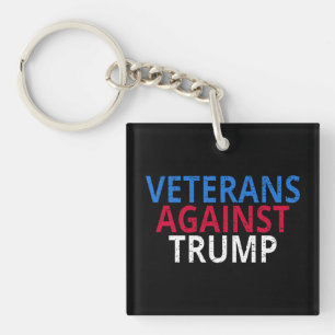 Anti-Trump - Veteranen tegen Trump Sleutelhanger