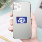 Anti-Trump zere verliezer 2024 Sticker (Telefoon)