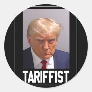 anti-trumpetariër ronde sticker