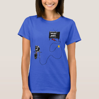 Anti-tv-brein wassen! t-shirt