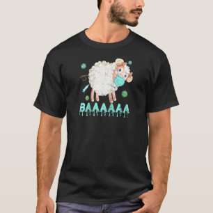 Anti-vaccin tegen schapen en maskerende schapen bi t-shirt
