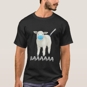 Anti-vaccin tegen schapen en tegen Maskers T-shirt