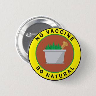Anti-vaccinatie Go Natural Button