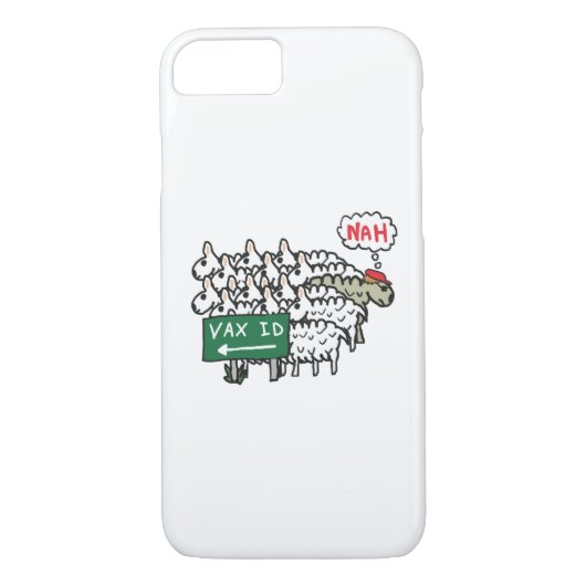 Anti-Vaccine ID-paspoort Case-Mate iPhone Case (Achterkant)