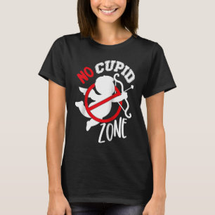 Anti-Valentijnsdag Cupid haat me anti-cupid Vale T-shirt