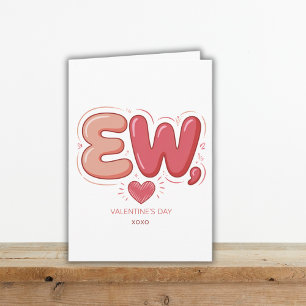 Anti Valentijnsdag Ew Koppel Humor Sarcasme Feestdagen Kaart