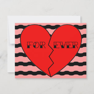 Anti-Valentijnsdag Feestdagenkaart