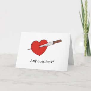 Anti-Valentijnse Kaart