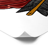 Anti-valentijnskaai Poster (Hoek)