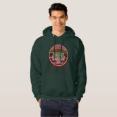 Anti Valentine Club Funny crocodile Valentine  Hoodie (Voorkant volledig)